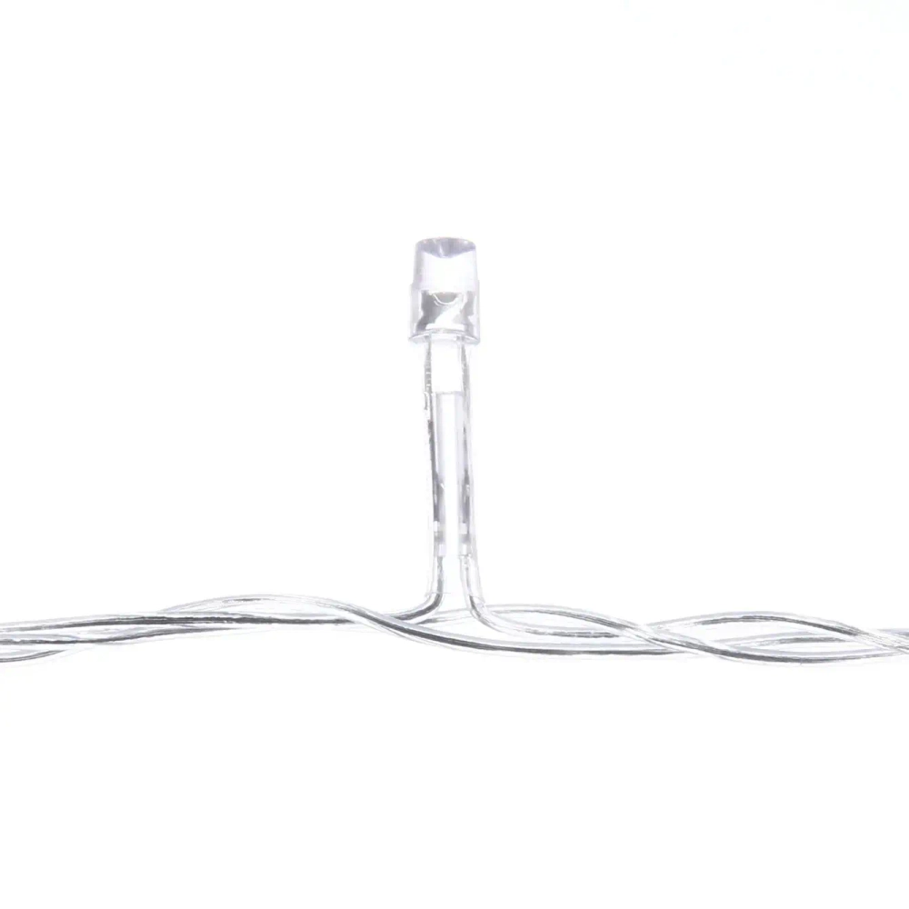 Гирлянда для дома 5,5м 50 ламп LED прозрач.пров.,8 реж, IP-20, Фиолетовый