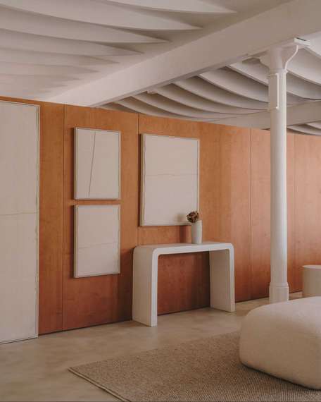 Консоль Aiguablava, 120x80 см, белый цемент