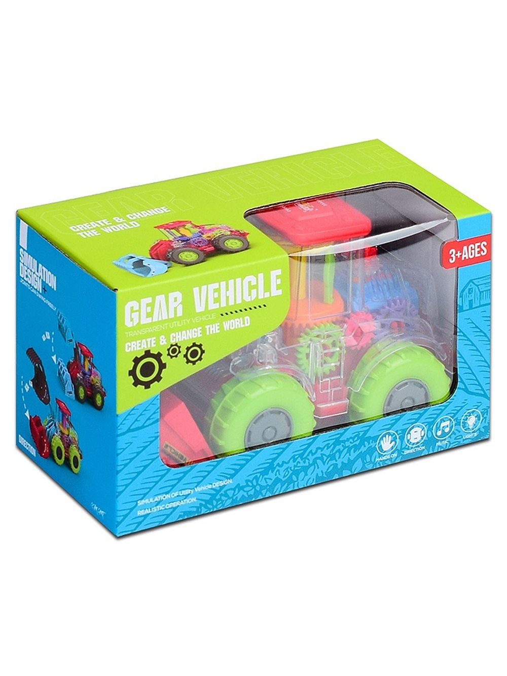 Игрушка Трактор на батарейках (X555-52)