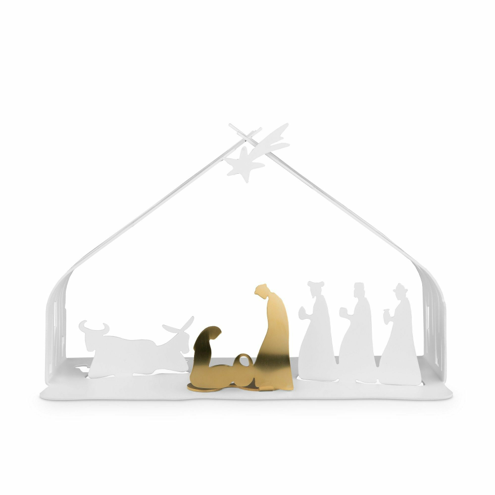 Alessi - Вертеп из коры, белый / артикул   BM09 W  / GTIN