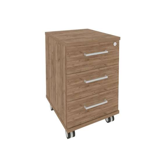 First Тумба мобильная KTM-1 Дуб Табак 412*470*650