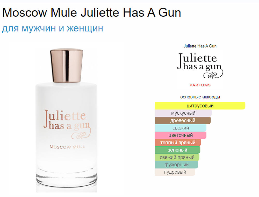 Juliette Has A Gun Moscow Mule