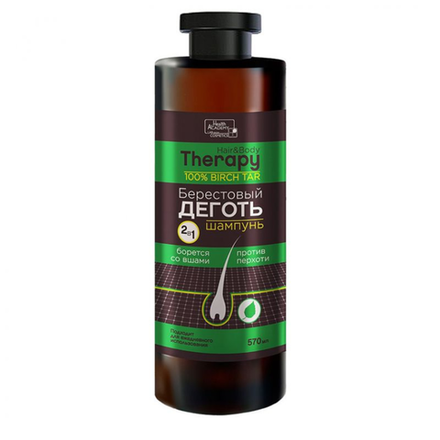 Шампунь Family Cosmetics Therapy Берестовый деготь Против перхоти 570 мл