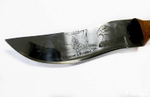 Нож Кизлярский Орел с кожаными ножнами