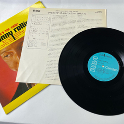 Винтажная виниловая пластинка LP Sonny Rollins Now The Time (Япония 1976) (Оби)