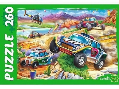 Пазл 260эл. "Крутой вираж №14" (Арт. П260-6981)