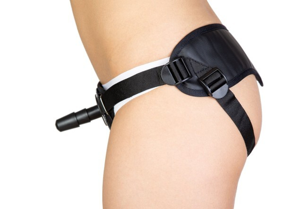 Страпон с реалистичной насадкой Onjoy Stap-on Pro Unisex Set, Kruzz (Цвет: телесный)