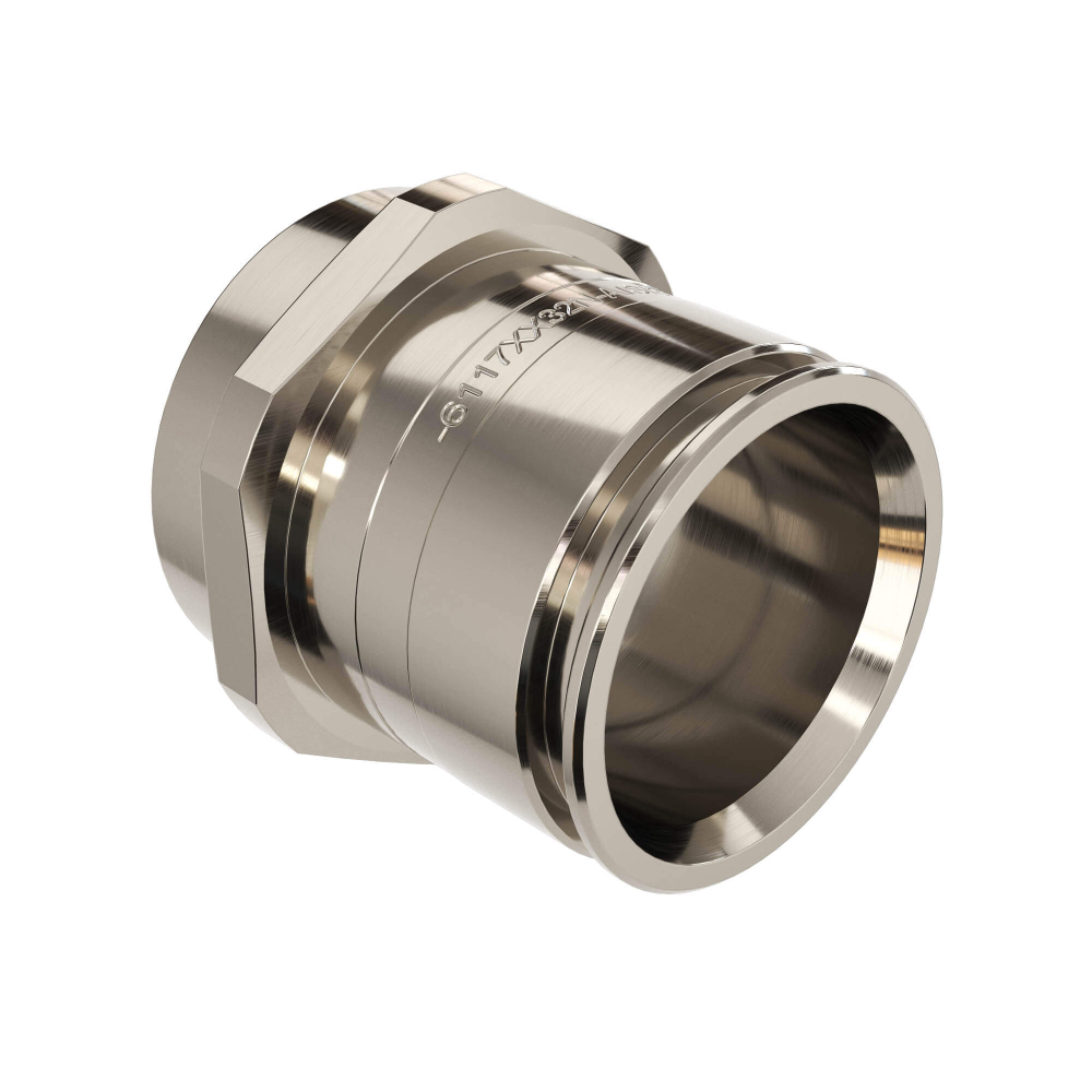 Муфта труба-коробка д.32мм, IP66/IP67, М32х1,5, нержавеющая сталь AISI 316L