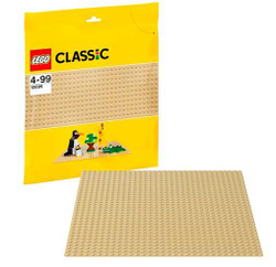 LEGO Classic: Строительная пластина желтого цвета 10699 — 32x32 Sand Baseplate — Лего Классик