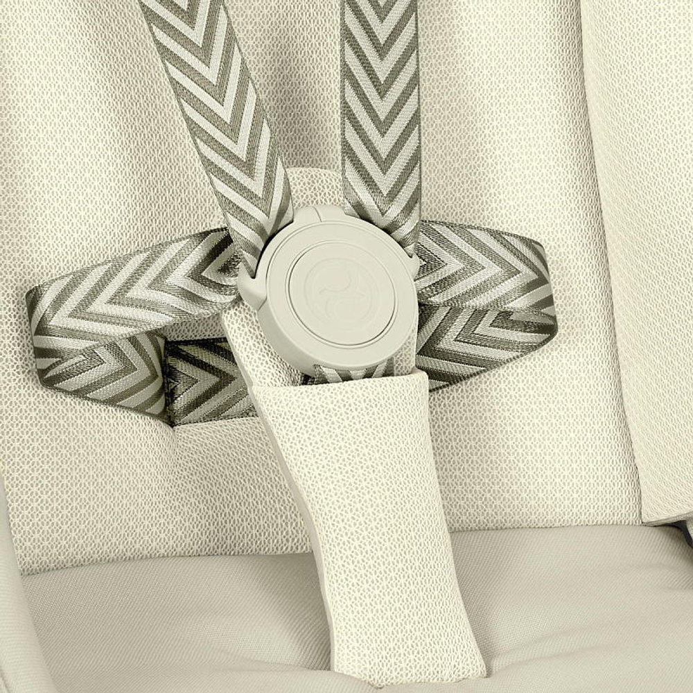 Коляска Cybex Talos S Lux TPE complete Aton B2 Bay Blue 3 в 1 Seashell Beige с дождевиками