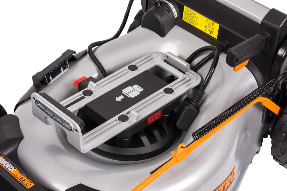 Газонокосилка аккумуляторная самоходная WORX WG761E 80В 51см
