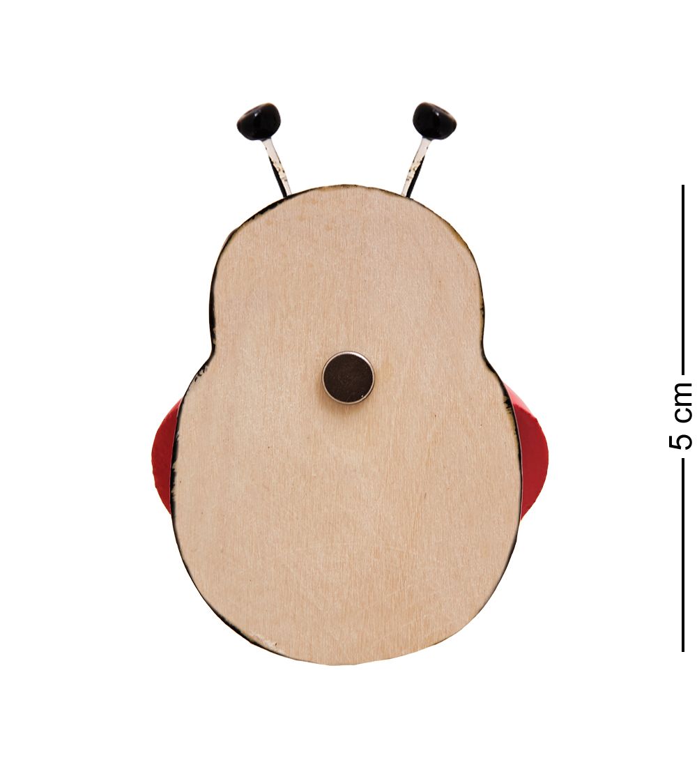 БК-15 Магнит «Божья коровка с крыльями» 35мм