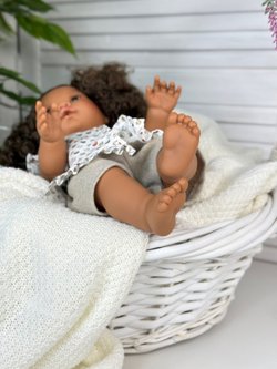 Кукла D Nenes виниловая 34см Lean (054047)