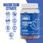 NaturesPlus, жевательные таблетки с цитратом магния, со вкусом малины, 75 жевательных таблеток (35 мг в 1 жевательной таблетке)