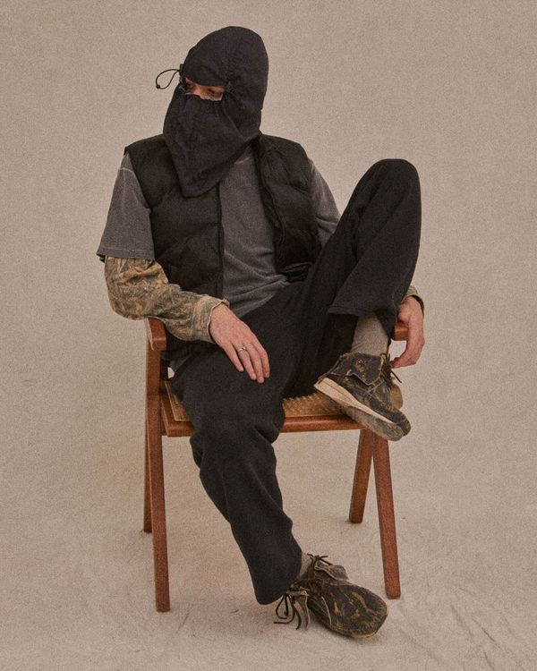 Балаклава Fuzzz Quilted Navy - фото 6