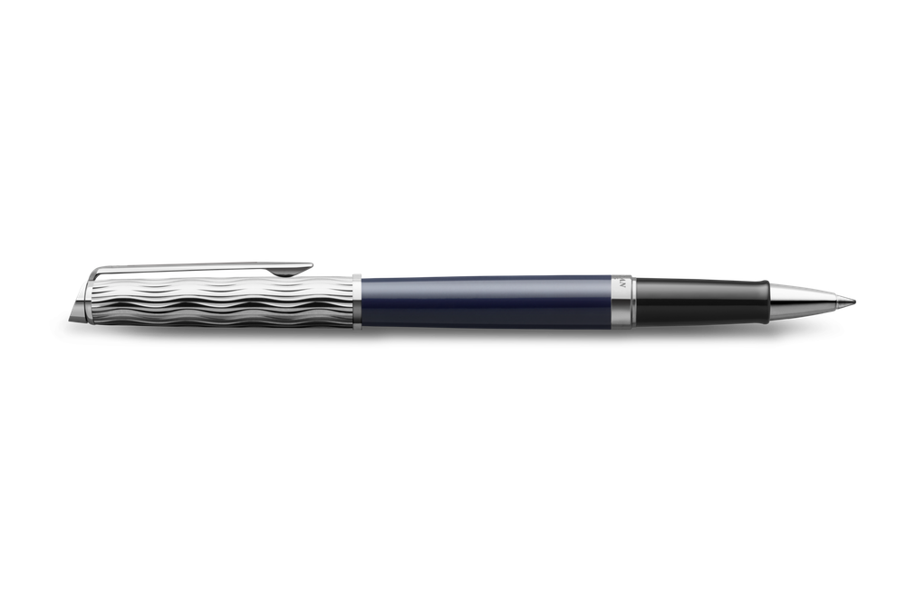 Ручка-роллер Waterman Waterman Hemisphere22 SE Deluxe Blue CT, стержень: F, цвет: Black, в подарочной упаковке