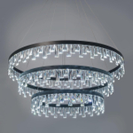 Подвесная светодиодная люстра Citilux Celeste Nero EL320P120.1