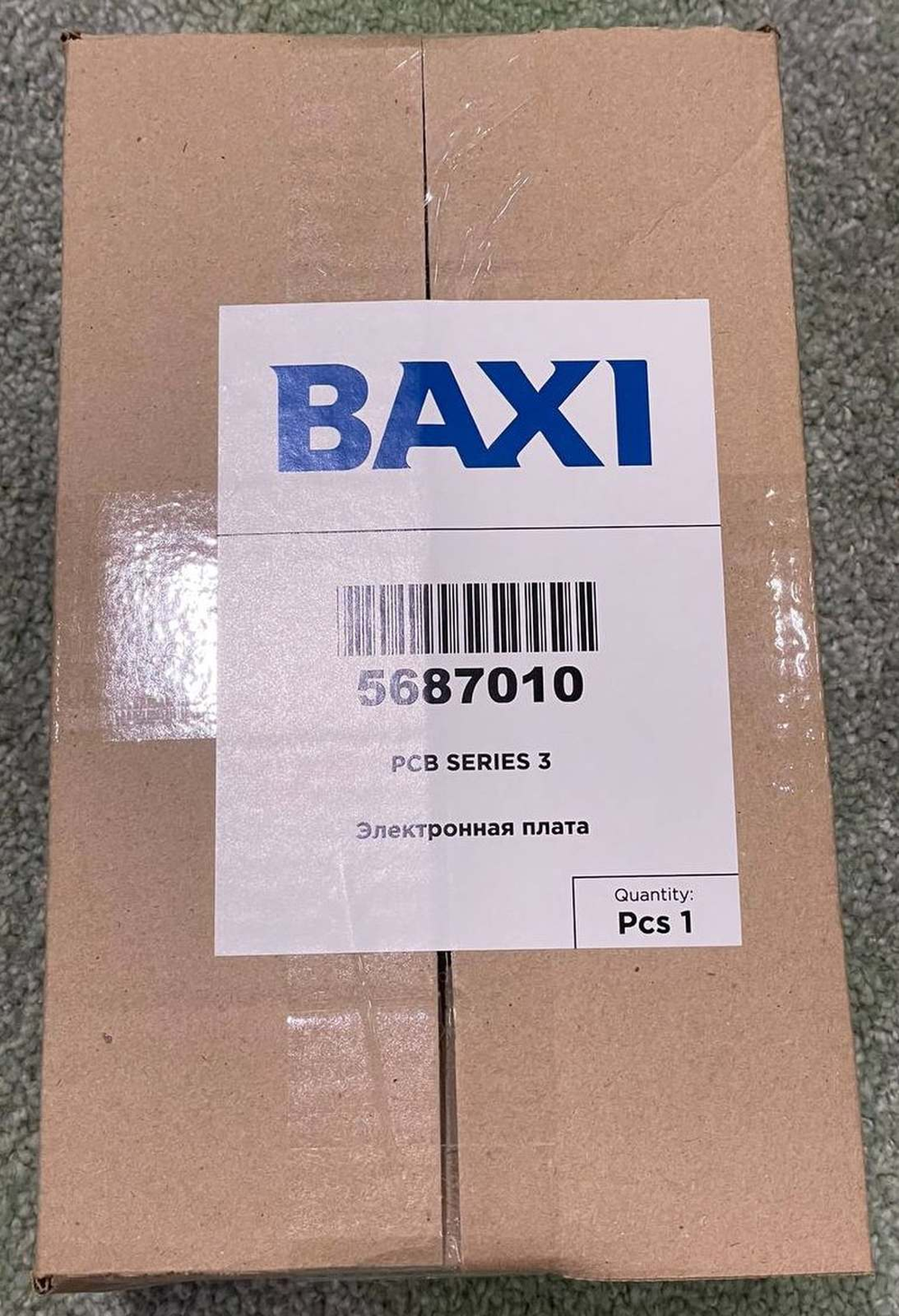 Электронная плата для котла Baxi LUNA-3/NUVOLA-3 арт. 5687010
