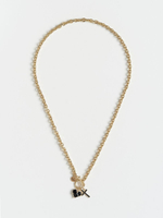 Колье "Black Soul" Gold