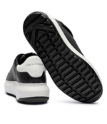 Кожаные кроссовки KAPRI LUG Karl Lagerfeld - черный(KL57530)