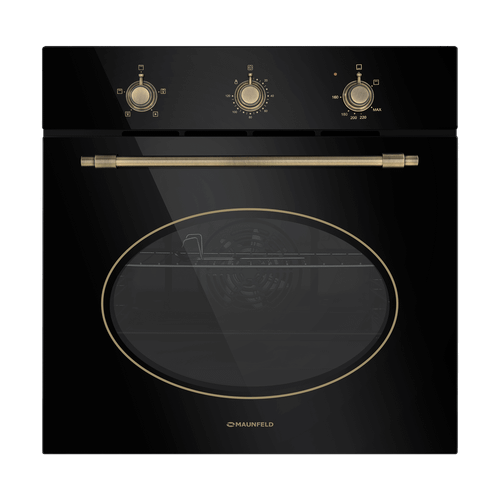 Шкаф духовой газоэлектрический MAUNFELD EOGC604RBG.MT Slim