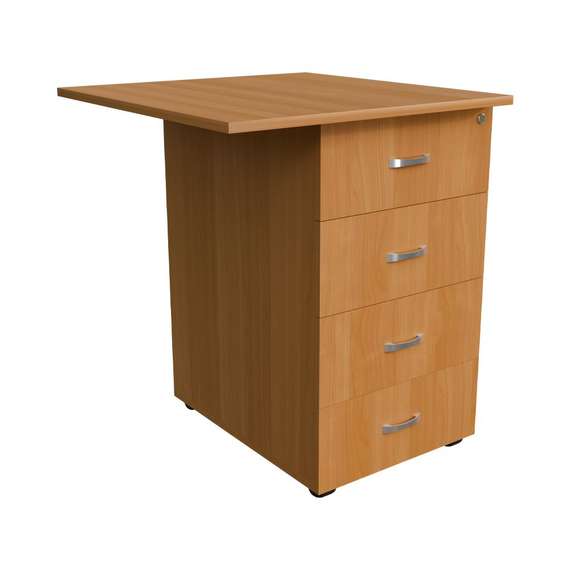 Тумба приставная ТФ216 600х600х760, вишня