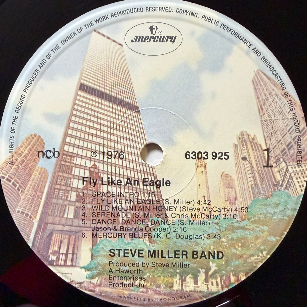 Steve Miller Band - Fly Like An Eagle (Норвегия 1976г.)