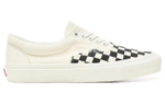 Vans Era Crft Checkerboard Non-slip Lightweight Low Panel Shoes Same Cream White Plaid