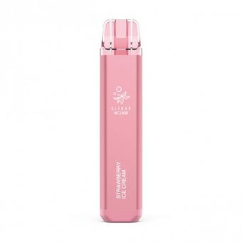 Elf Bar NC 1800 Клубничное мороженое - Strawberry Ice Cream