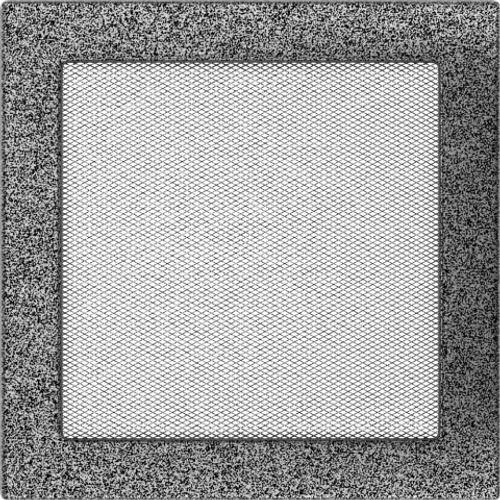 Решетка Черная/Серебро (22*22) 22CS
