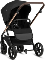Детская коляска Tutis Leo 3 Plus 3 в 1 с автокреслом Beno Black 1582201 Black