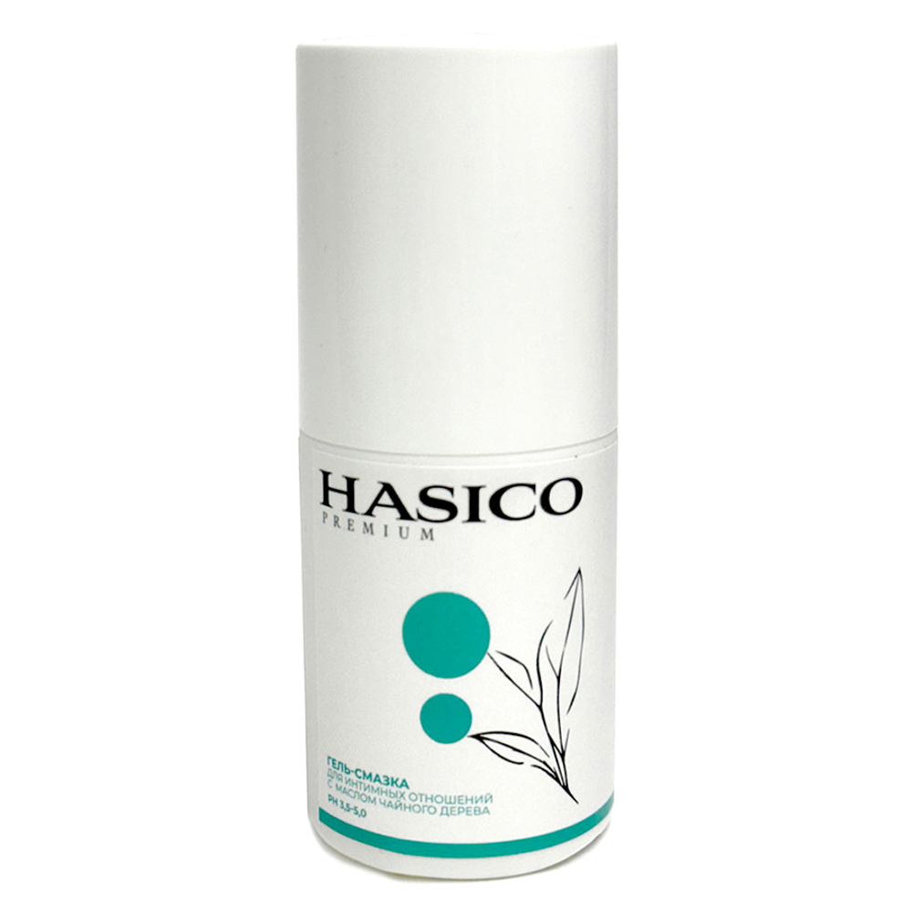 Интимная гель-смазка на водной основе с Маслом чайного дерева Hasico Premium 100мл