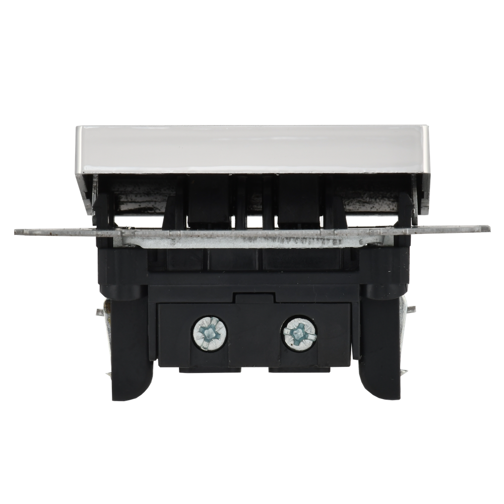 BRITE Выключатель 1-клавишный перекрестный 10А ВС10-1-3-БрГН металл хром/никель IEK