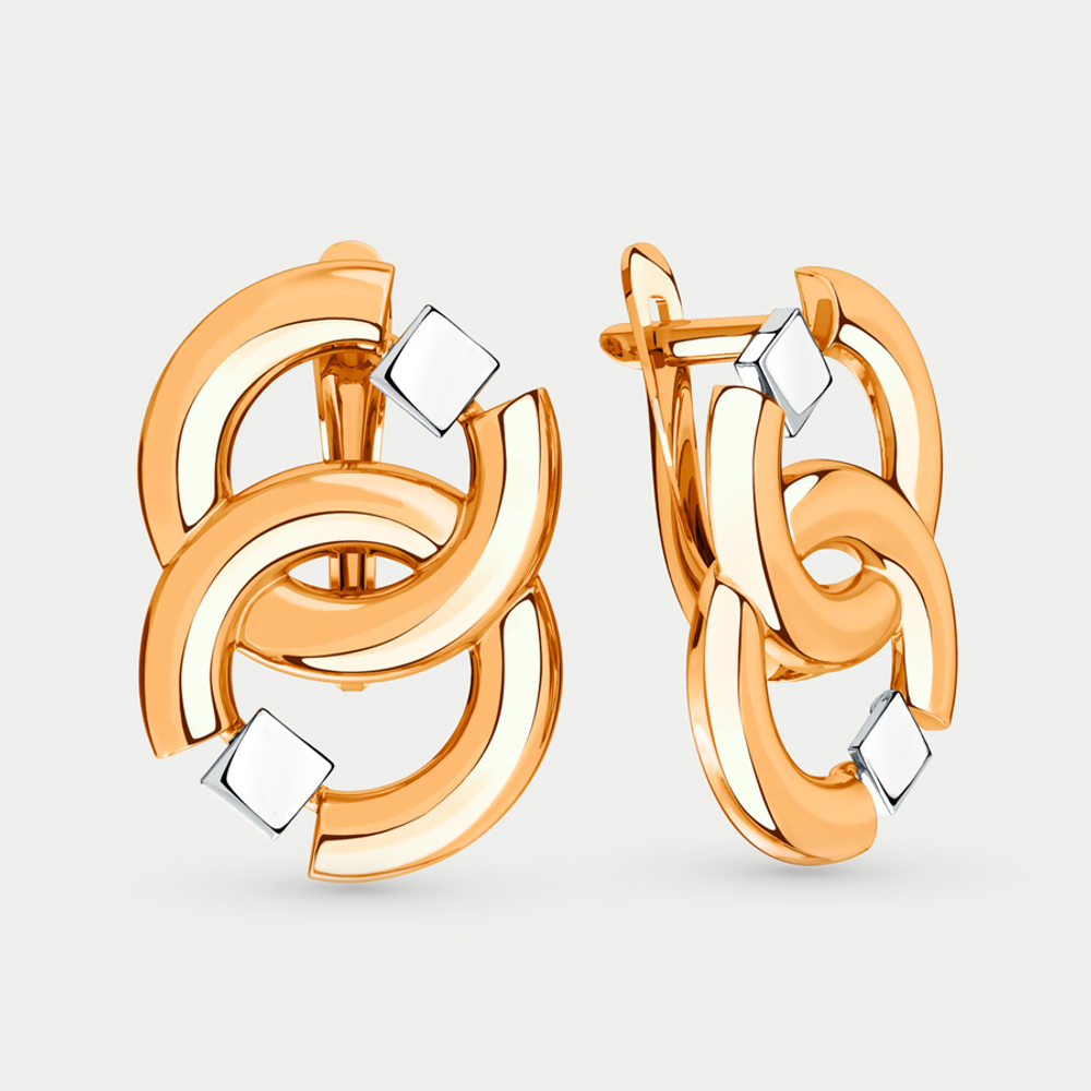 Серьги золотые 585
