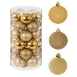 GAEM Набор из 30шт Украшение новогоднее "Шар", D 5 см, L13,5 W13,5 H26 см