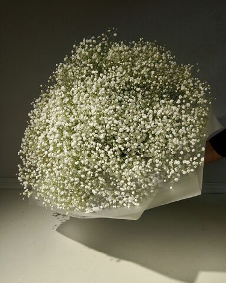 Огромный букет с воздушной гипсофилой (М0010)