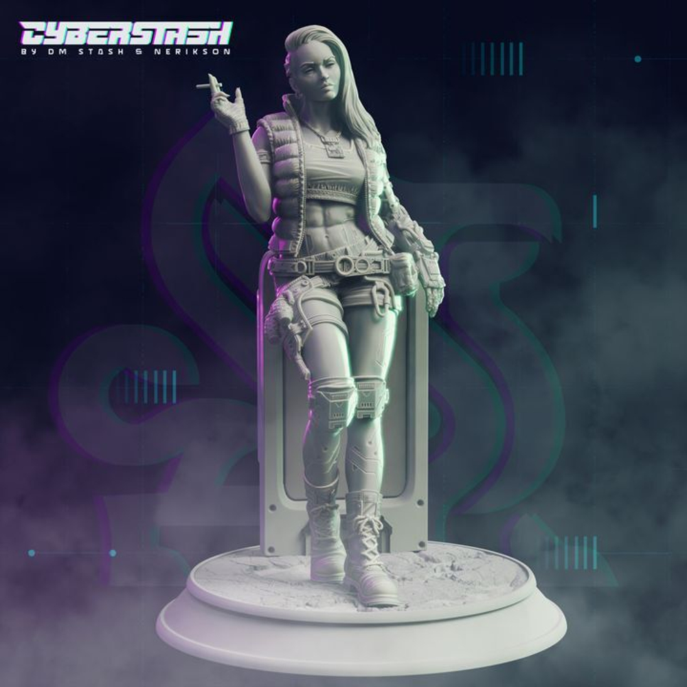 Миниатюры Киберпанк Cyberpunk 32мм 75мм