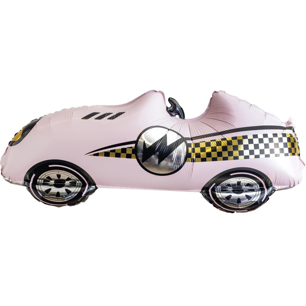 Шар Фольгированный Машина Кабриолет розовый (Розовый)