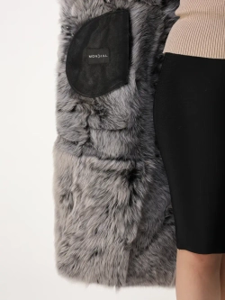 Дубленка зимняя натуральная с капюшоном длинная и теплая