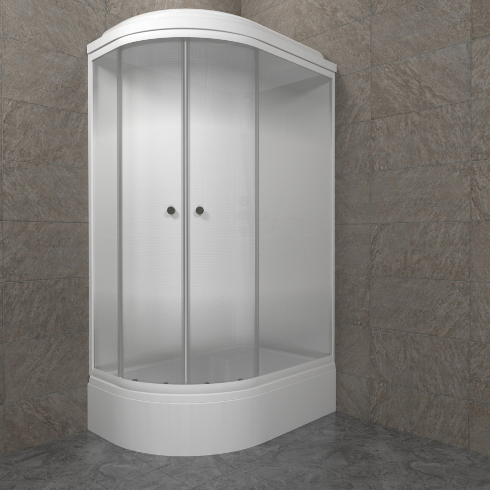 Душевая Кабина Коралл-Лайт 120*80 В Правая