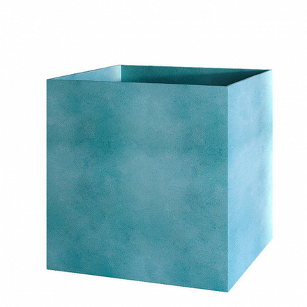 Кашпо CUBE CLOUDY BLUE 60x60x60