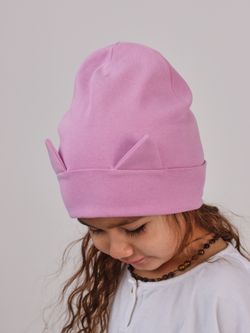 Шапка трикотажная КИС(Лиловый)