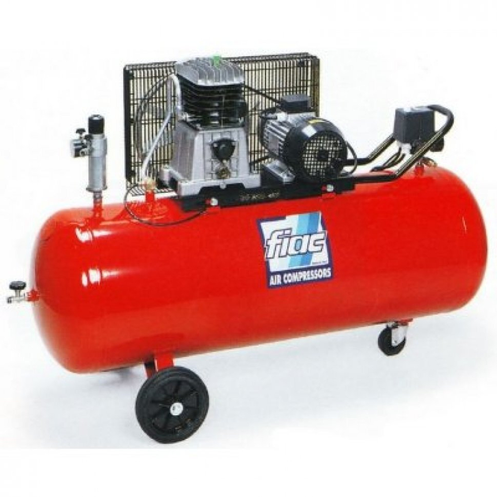Компрессор поршневой серии FIAC 100.AB515 REMEZA (Белоруссия): 515 л/мин., 10 бар, ресивер 100 л., 3 кВт, 380В, габариты без упак. 1150х500х1000 мм, 94 кг.