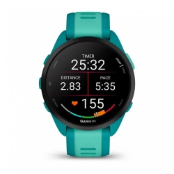 Умные часы Garmin Forerunner 165 Music Amoled, Turquoise/Aqua