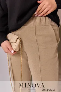 Брюки 455-мокко Minova