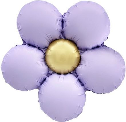 Фигура "Ромашка сиреневый сатин" 46 см НЕ ЛЕТАЕТ