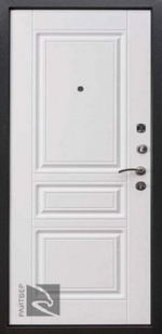 Стронг 100 Белый матовый (960x2050, правая)