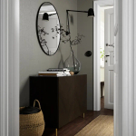 Комбинация для хранения - BESTÅ/ BESTА IKEA/ БЕСТА/БЕСТО ИКЕА, 120х74 см, черный/коричневый