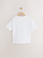 Футболка для девочки Next AG5-736, Белый