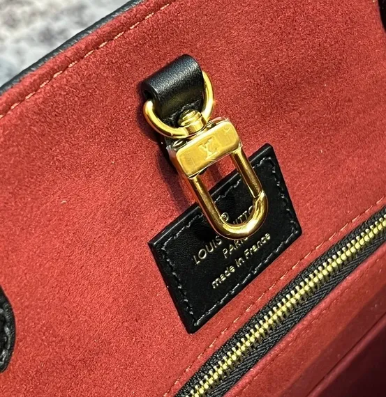 Сумка Louis Vuitton Onthego черный/бежевый